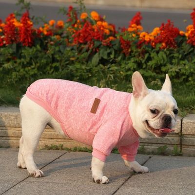 Poliéster Roupas para cães de outono e inverno para animais de estimação Roupas quentes grossas para cães pequenos XS-XXL