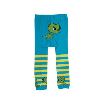 Estilo Infantil Impresso Pequeno Inverno Calças Calmas Espessas Sem Detecção de Agulhas Gênero Feminino