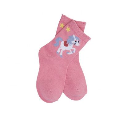 Calcetinas Floral Anti-Slip Meninas Calcetinas de algodão de malha para escolas e uso diário