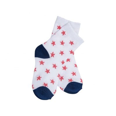 Calcetinas Floral Anti-Slip Meninas Calcetinas de algodão de malha para escolas e uso diário