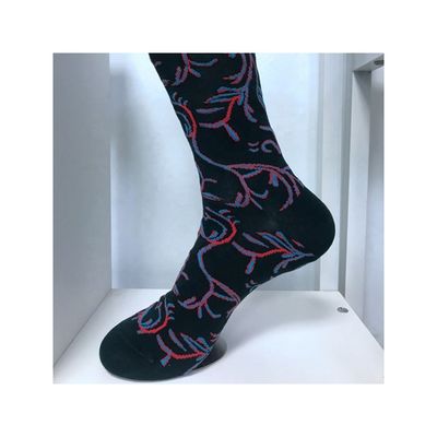 Calças de estilo hip hop masculino de rua de marca personalizada Calças de algodão preto com impressão personalizada