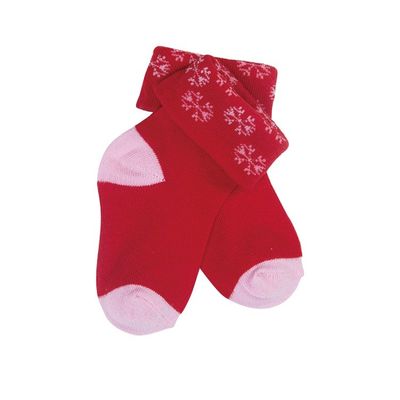 12-24M meias infantis tricô de algodão orgânico com design texturizado e conforto