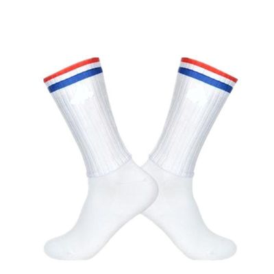 meias de cilindro duplo Personalizado Solid Color Anti-Slip Sport SocksLZ-22-RD005