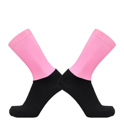 meias de cilindro duplo Personalizado Solid Color Anti-Slip Sport SocksLZ-22-RD005
