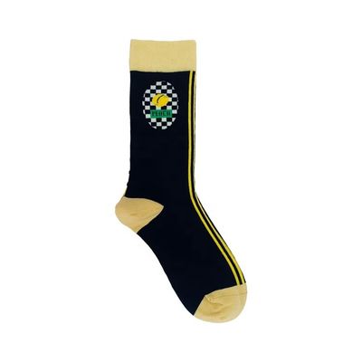 Calcetinas seguras para diabéticos Custom Cute Impressão de algodão Jacquard algodão mulheres confortáveis