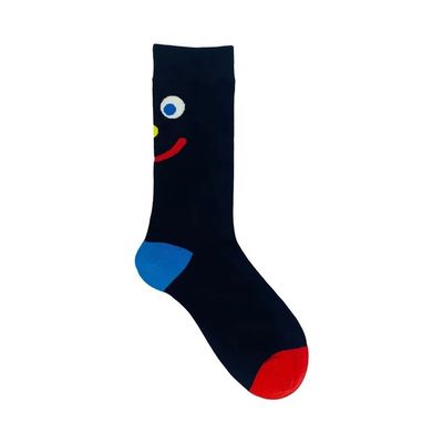 Calcetinas seguras para diabéticos Custom Cute Impressão de algodão Jacquard algodão mulheres confortáveis