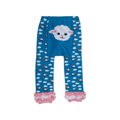 Hot Pink Impress Baby Girls Leggings 2-3 anos Crianças Penteado Algodão Crianças Calças de baixo suaves