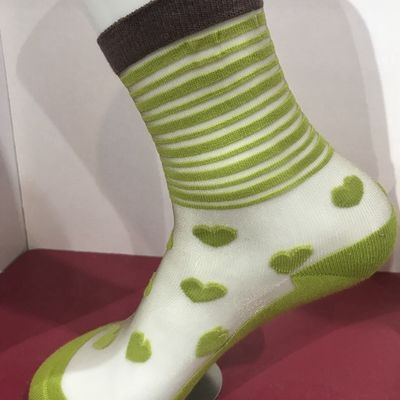 Calças de vidro de algodão Nylon confortável de tricô para mulheres Logotipo personalizado OEM 35-40 Dimensões femininas