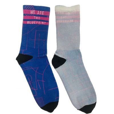 Calças de moda de estilo regular, suave e respirável, com impressão