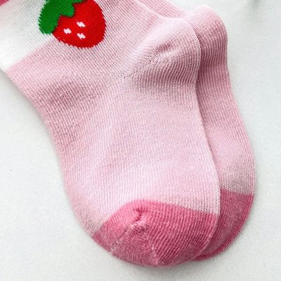 Calças Invernais para Crianças Conjunto com desenho animado de coelho de morango e tecido seco rápido
