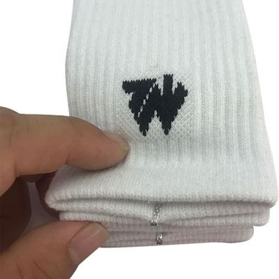 Sapatilhas esportivas de algodão OEM com logotipo de impressão de bordado personalizado e design de tornozelo