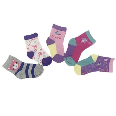 Cotton Long Kids recém-nascidos bebês Cartoons Cute Meninas Tube meias meias diárias para o Inverno