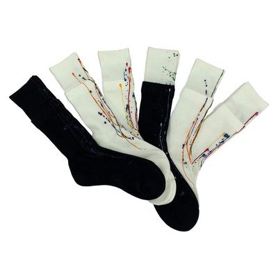 Calças de basquetebol de algodão branco penteado Calças longas de desporto com tornozelo alto e absorção de suor