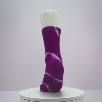 Impressão padrão de caxemira de malha meias de beleza sem detecção de agulha meias de inverno Jacquard para mulheres