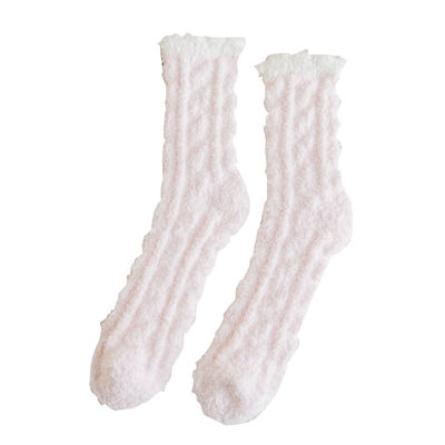 Calças Diárias Respiráveis Antiderrapante Coral Floor Cozy Calças com detecção de agulhas NO
