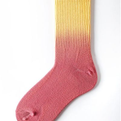 Solid Pattern Grip Tie-Dye Summer Skate Socks para Homens Mulheres Regular Style Mistura de algodão