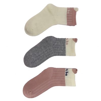 Não detecção de agulhas meias de inverno para crianças com boa elasticidade e design respirável