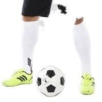 Calças de compressão de poliéster de estilo normal para homens para futebol longo