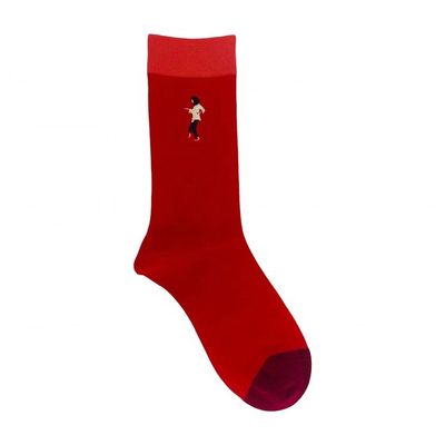 Suporte 7 dias Tempos de entrega do pedido de amostra Estilo regular Custom Homens Mulheres meias desportivas