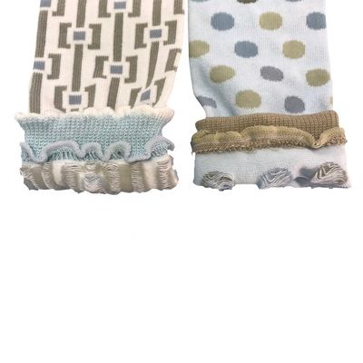 Calças de Inverno de tricô para crianças Calças de algodão mais quentes com padrão de jacquard de nylon