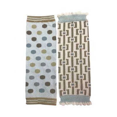 Calças de Inverno de tricô para crianças Calças de algodão mais quentes com padrão de jacquard de nylon