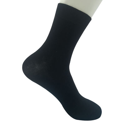 Tecido de Verão 2%Elastano Multicolor Cor Sólida Bambú Calcetinas Casuais Tricotadas Para Homens