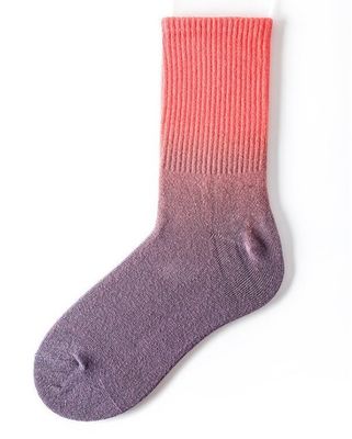 Calcetinas de amarras de verão para homens e mulheres Calcetinas de patins de algodão de cilindro único colorido