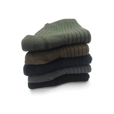 Calcetinas de tricô customizadas Calcetinas de bambu com cinco cores