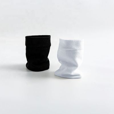 Calças de vestido de algodão de bambu para homens Calças casuais de tubo curto de malha maciça preta transpiravel