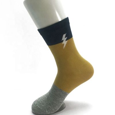 Calcetinas Casual para Homens de Temporada Personalizadas com Tecido de Algodão Pensado e Calcetinas de Beleza