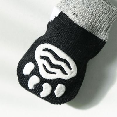Animais de estimação compatíveis cães sustentáveis gatos meias com estilo regular e logotipo posicionamento punho