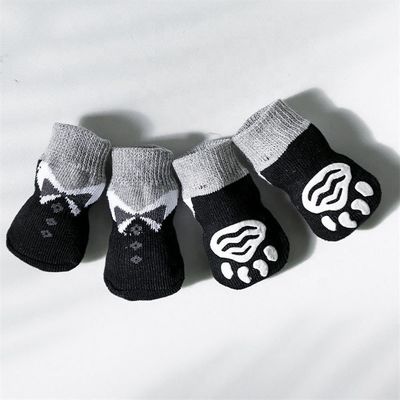 Animais de estimação compatíveis cães sustentáveis gatos meias com estilo regular e logotipo posicionamento punho