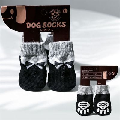 Animais de estimação compatíveis cães sustentáveis gatos meias com estilo regular e logotipo posicionamento punho