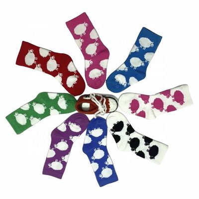 Vermelho 70% algodão 28% poliéster 2% spandex confortável meninas crianças calças quentes antiderrapante bebê