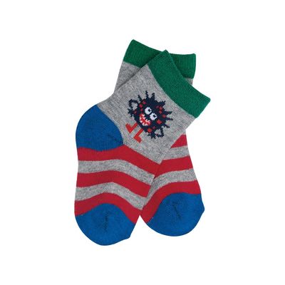 70% algodão 28% poliéster 2% spandex Inverno bebés crianças meias grossas de malha transpiraveis