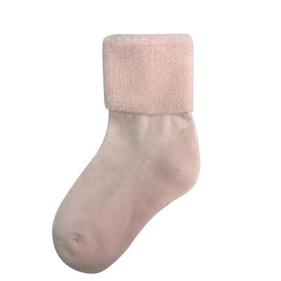 Calças Rosa Branca Suave Engrossar Bonito Penteado Algodão Espessoa Crianças Inverno Crianças Como imagem