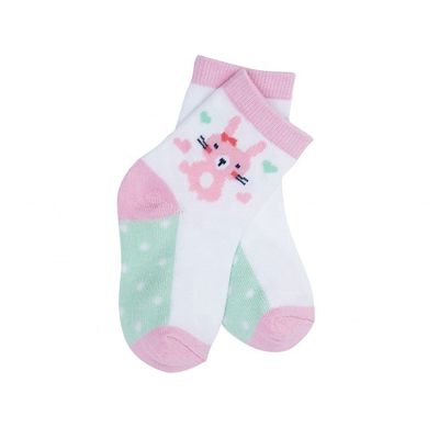 Calças quentes de desenho animado para meninas de espessura padrão e design de listras bonitas