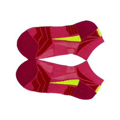 Confortável estilo regular mistura de algodão respirável meias de corrida de tornozelo invisível para homens