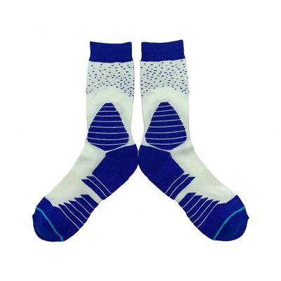 50000 quantidade logotipo personalizado meias esportivas de desempenho masculino com desenho de malha