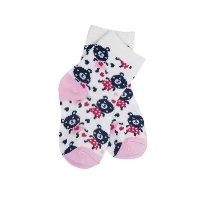 BG113-117 Meias de beleza para bebés de algodão orgânico