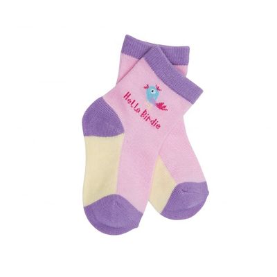 Sapatilhas de bebê de algodão orgânico cinza infância Impressão bonita respirável Sapatilhas secas rápidas Design personalizado