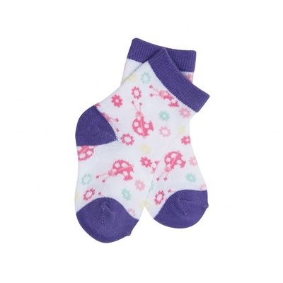 Sapatilhas de bebê de algodão orgânico cinza infância Impressão bonita respirável Sapatilhas secas rápidas Design personalizado