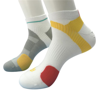 Calcetinas desportivas de design personalizado com espessura padrão de tecido rápido seco e respirável