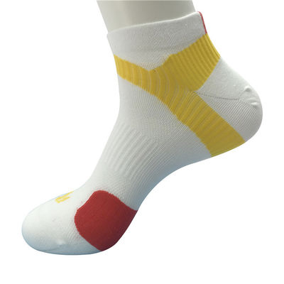 Calcetinas desportivas de design personalizado com espessura padrão de tecido rápido seco e respirável