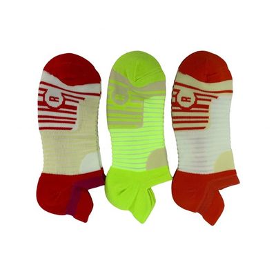 Polyamida Atlética Impressão Adultos Basquetebol Multicolor Calcetinas Desportivas de Corte Baixa com Tecido