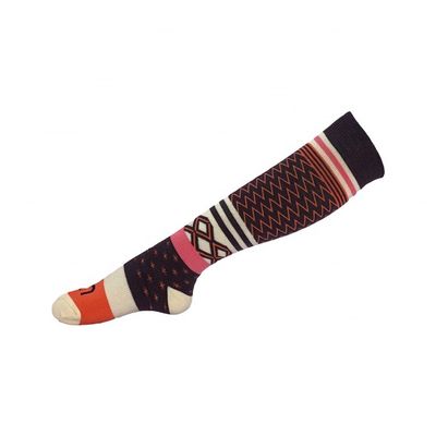 Laranja Custom Comodidade Quente Mulher Joelho Espessos Laranja Longo Esportes Calças Tricotadas Mulheres Calças Alto Joelho
