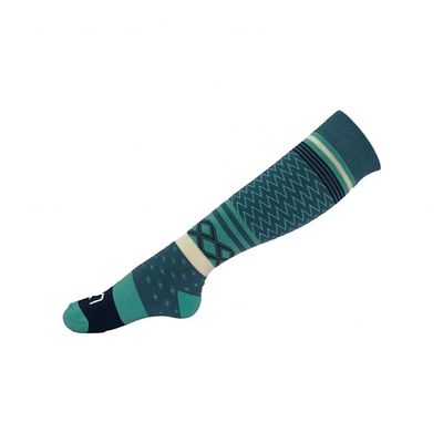 Laranja Custom Comodidade Quente Mulher Joelho Espessos Laranja Longo Esportes Calças Tricotadas Mulheres Calças Alto Joelho