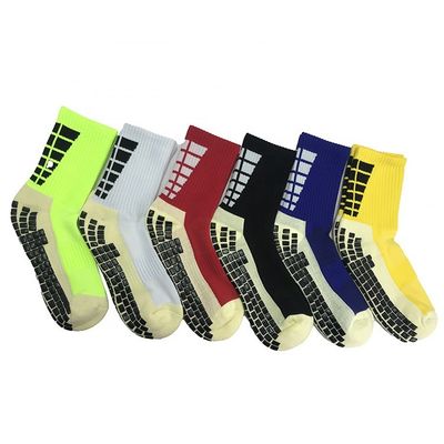 Impressão padrão detecção de agulha meias desportivas para homens Nylon antiderrapante sem costura