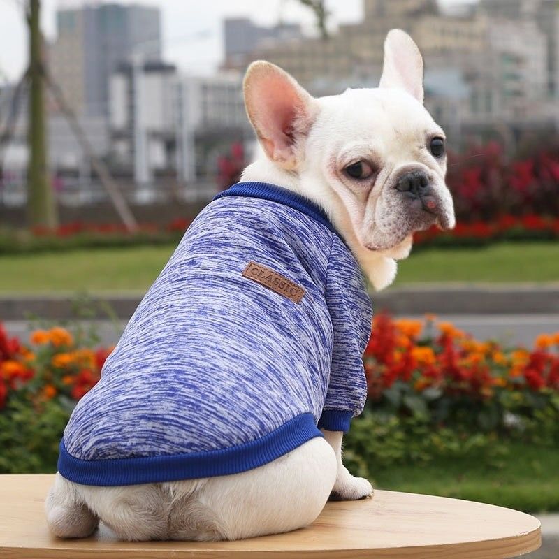 Poliéster Roupas para cães de outono e inverno para animais de estimação Roupas quentes grossas para cães pequenos XS-XXL