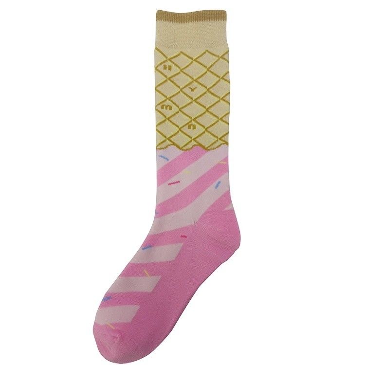 Mulheres customizadas Sapatilhas de tricô Jacquard tornozelo de algodão Sapatilhas quentes suaves e confortáveis
